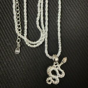 Snake necklace 16-18"